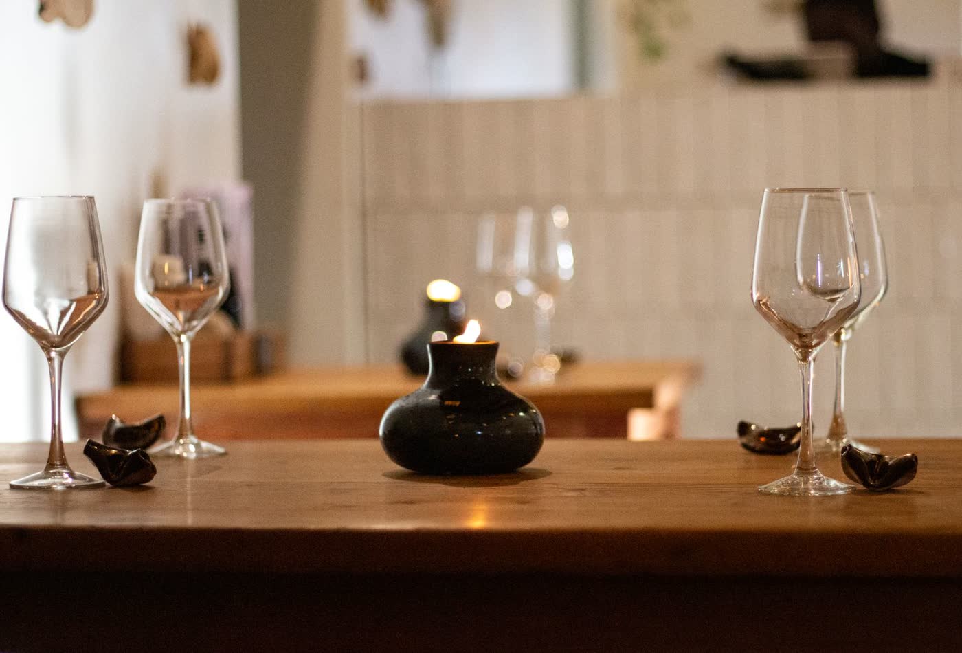 Table dressée de l'Auberge